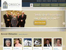 Tablet Screenshot of creechfh.com